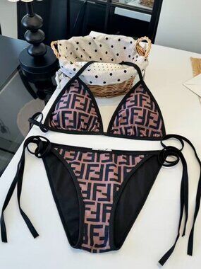 New Fendi Brown Women's Bikini🔆🔆